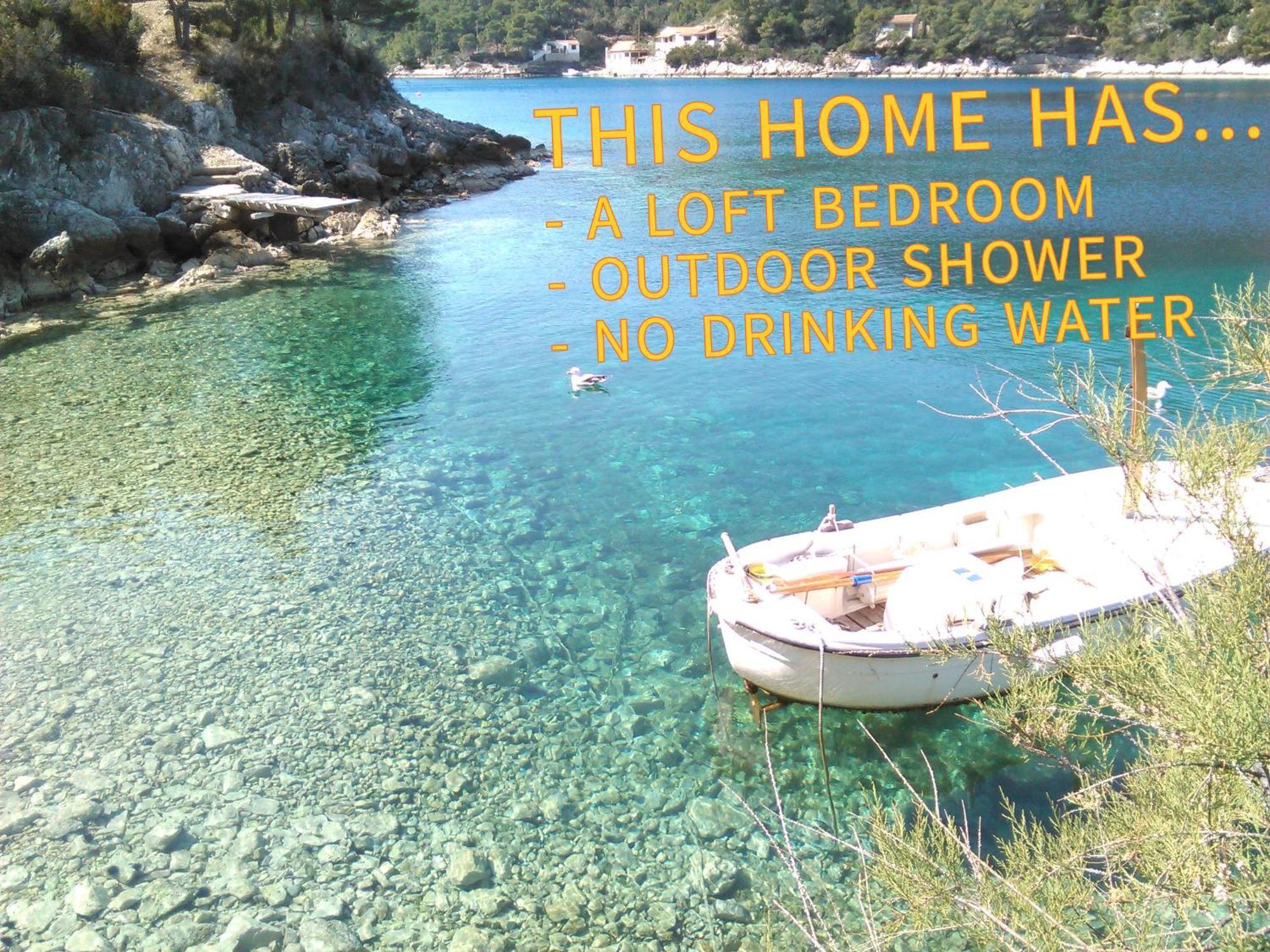 Vikendica Sea Side House For Two In A Wilderness *